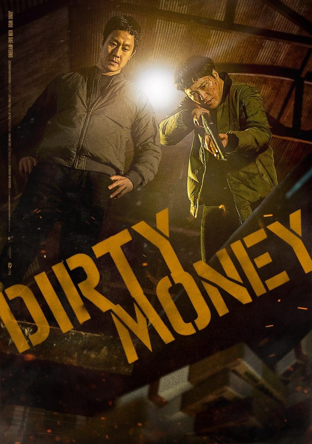 Poster de DIRTY MONEY en inglés