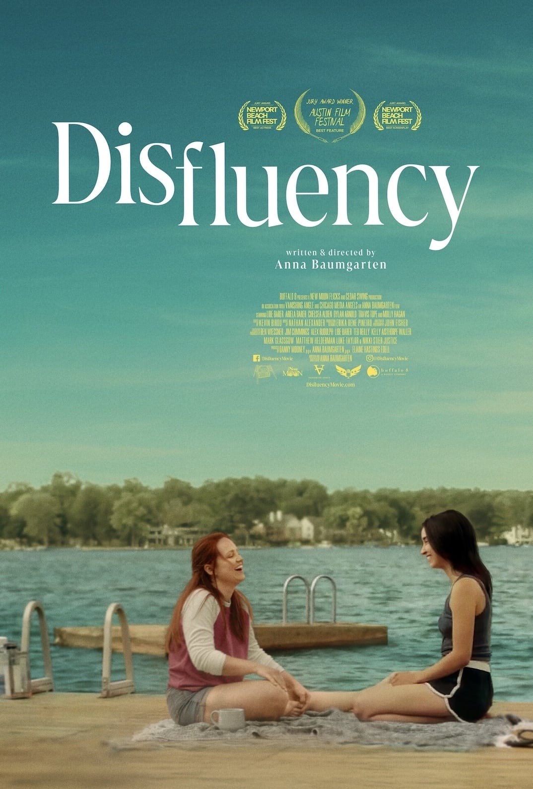 Poster de DISFLUENCY en inglés