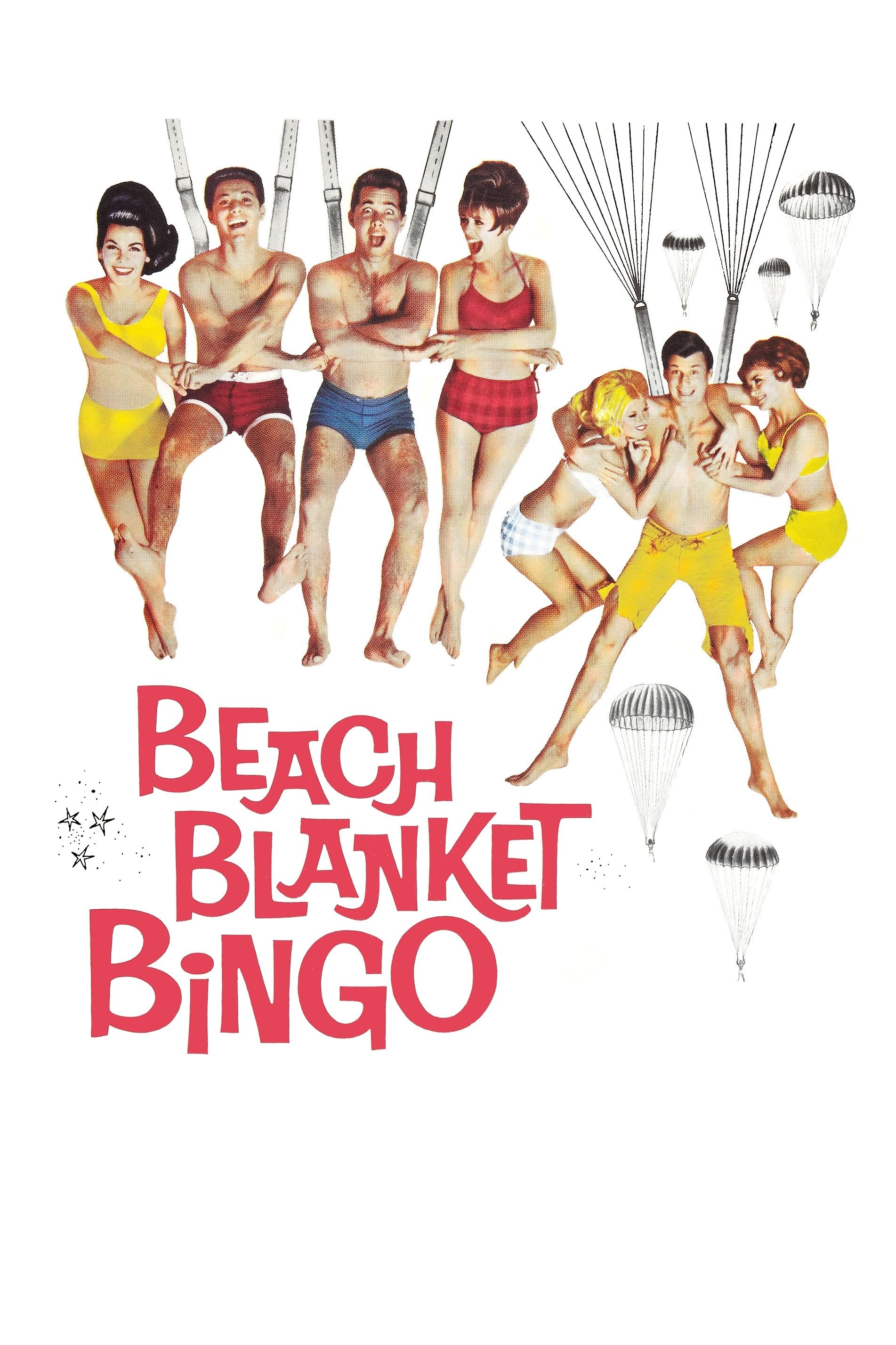 Poster de DIVERSIÓN EN LA PLAYA en inglés