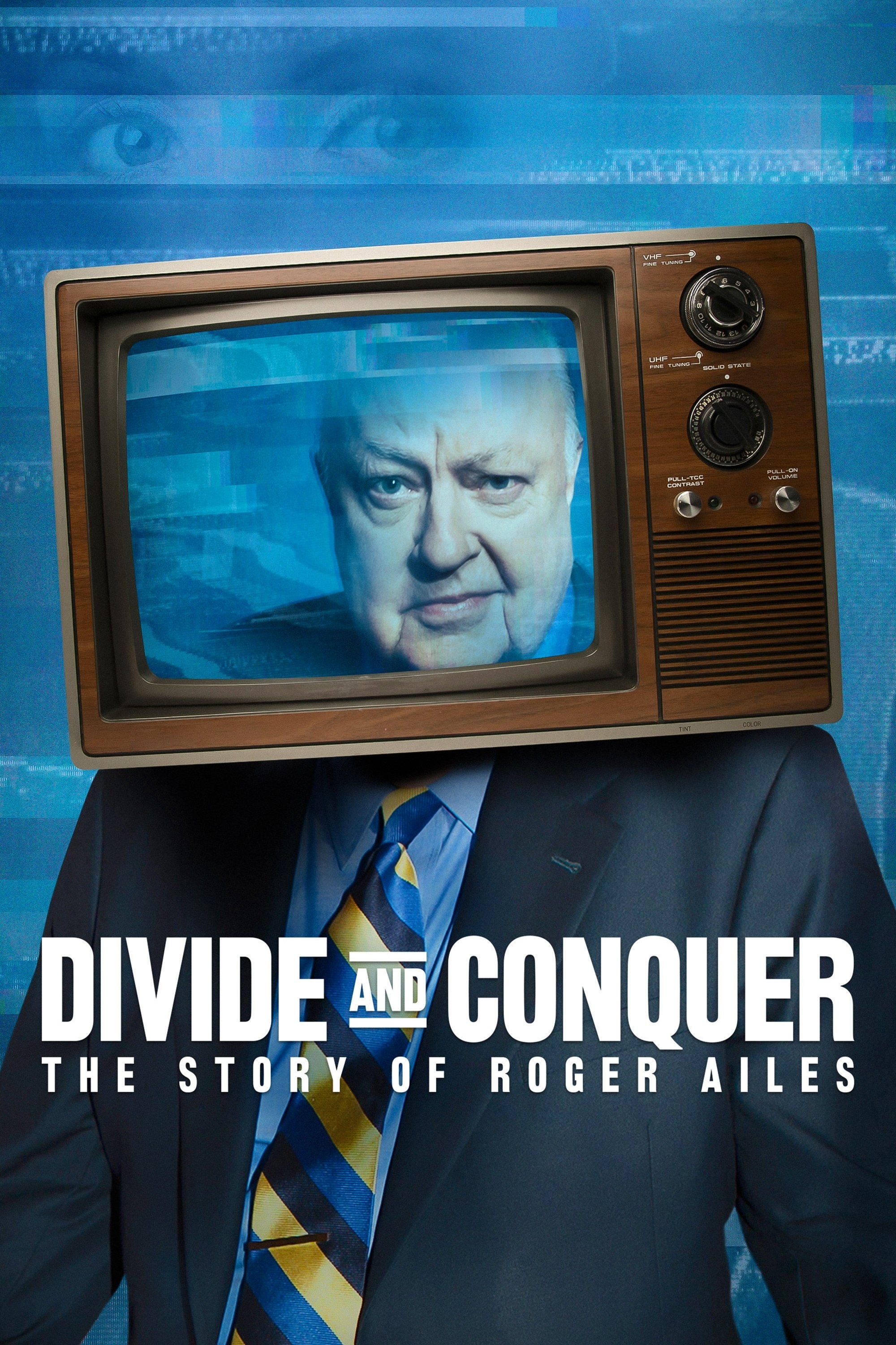 Poster de DIVIDE AND CONQUER: THE STORY OF ROGER AILES en inglés