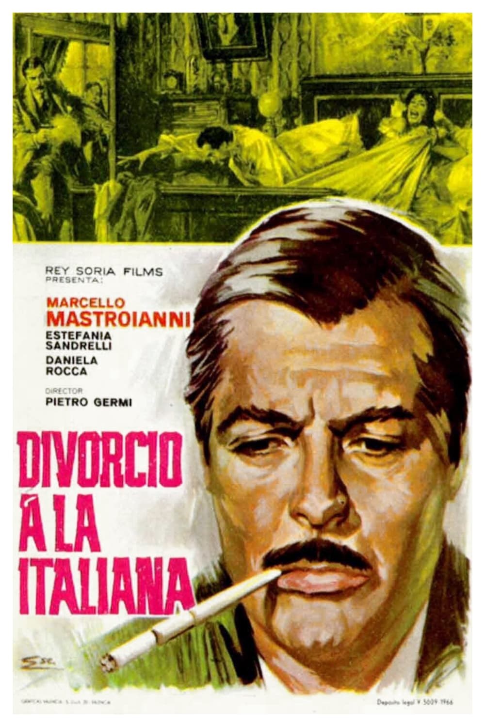 Poster de DIVORCIO A LA ITALIANA en español