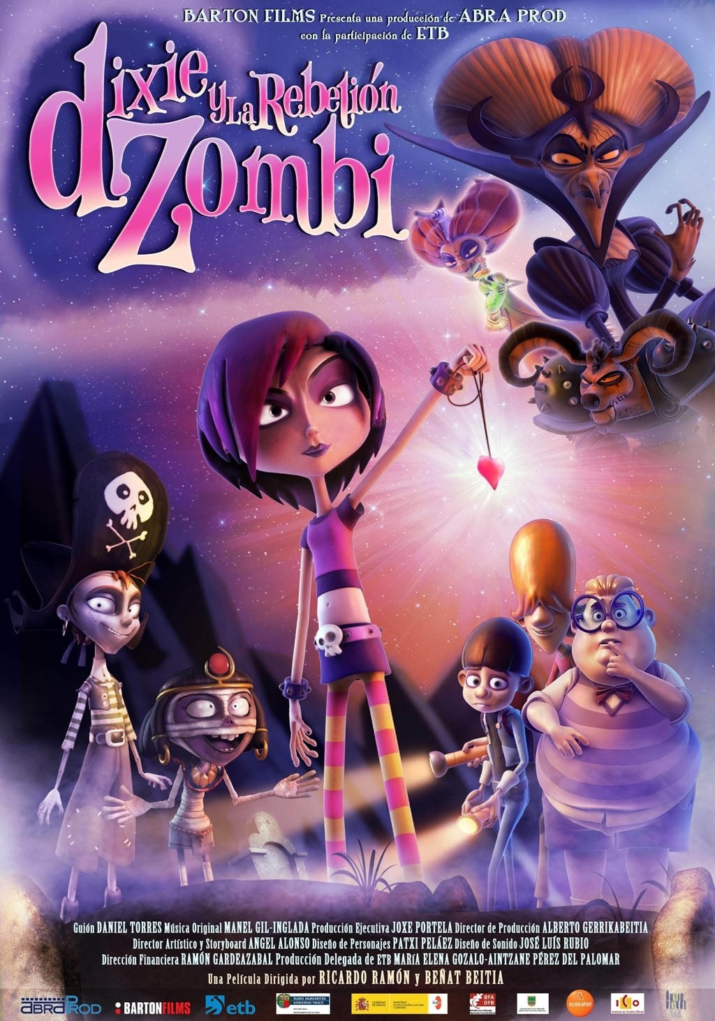 Poster de DIXIE Y LA REBELIÓN ZOMBI en español