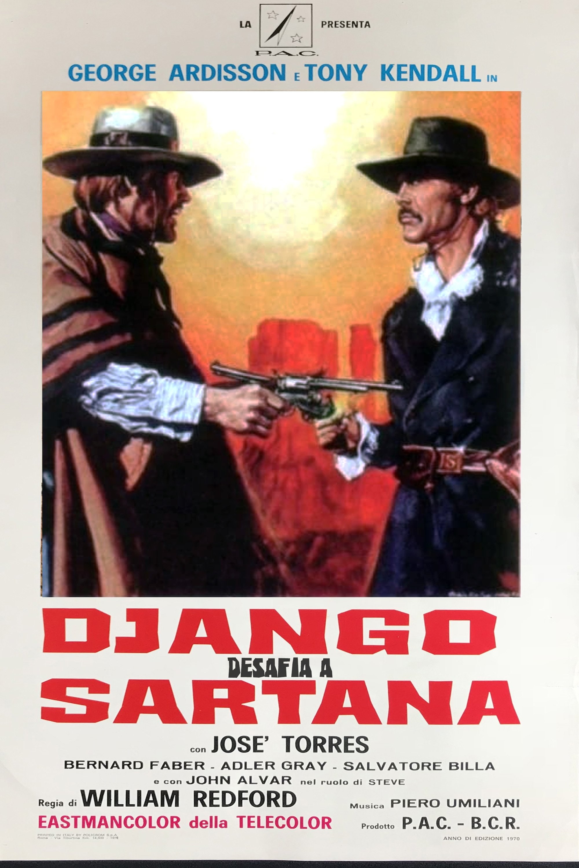 Poster de DJANGO DESAFÍA A SARTANA en español