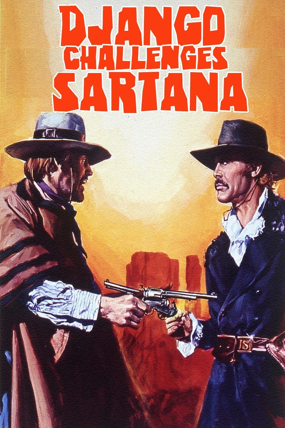 Poster de DJANGO DESAFÍA A SARTANA en inglés