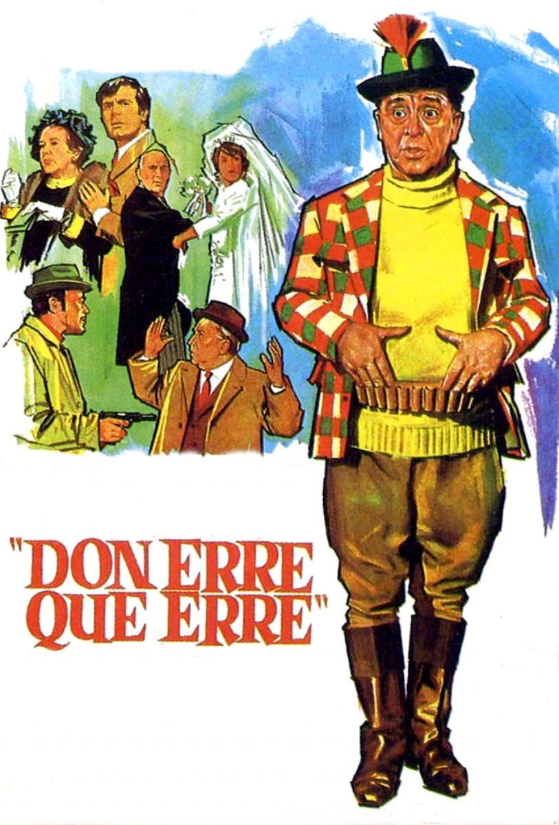 Poster de DON ERRE QUE ERRE en inglés