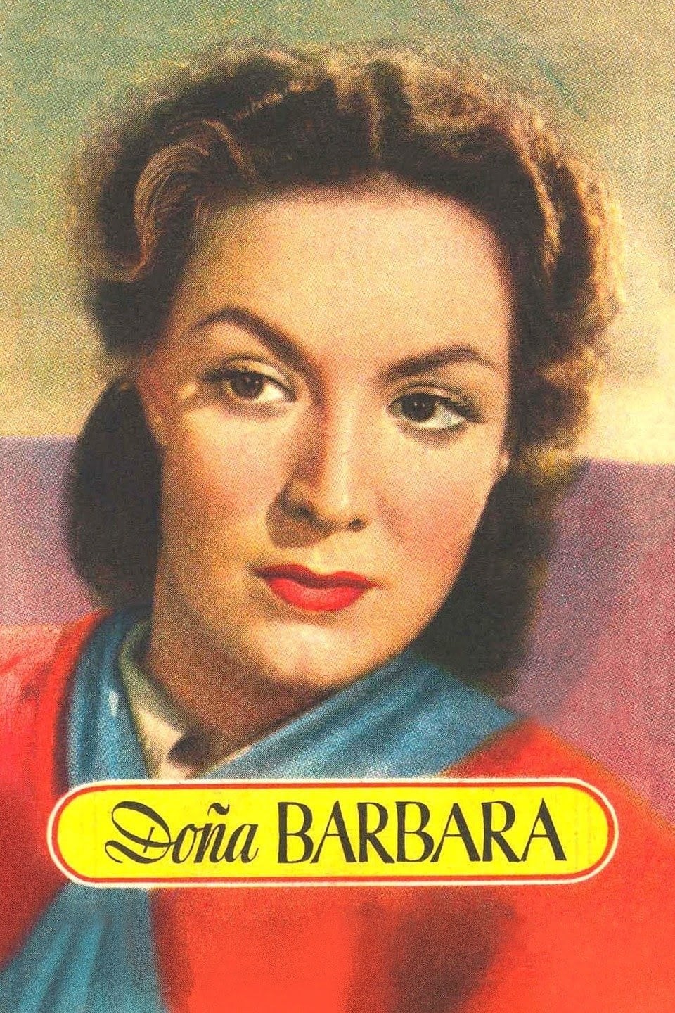 Poster de DOÑA BÁRBARA en inglés