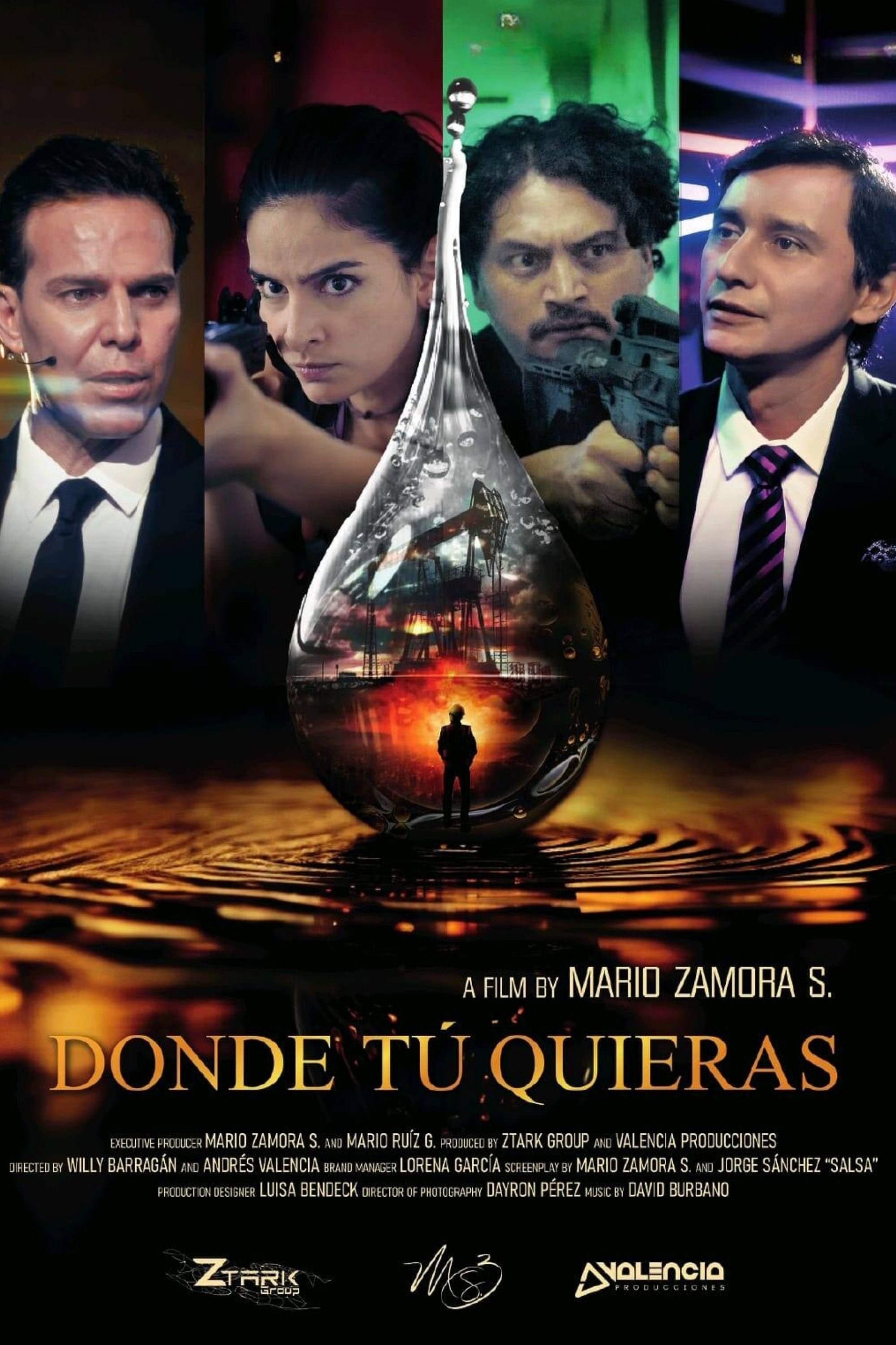 Poster de DONDE TÚ QUIERAS en español