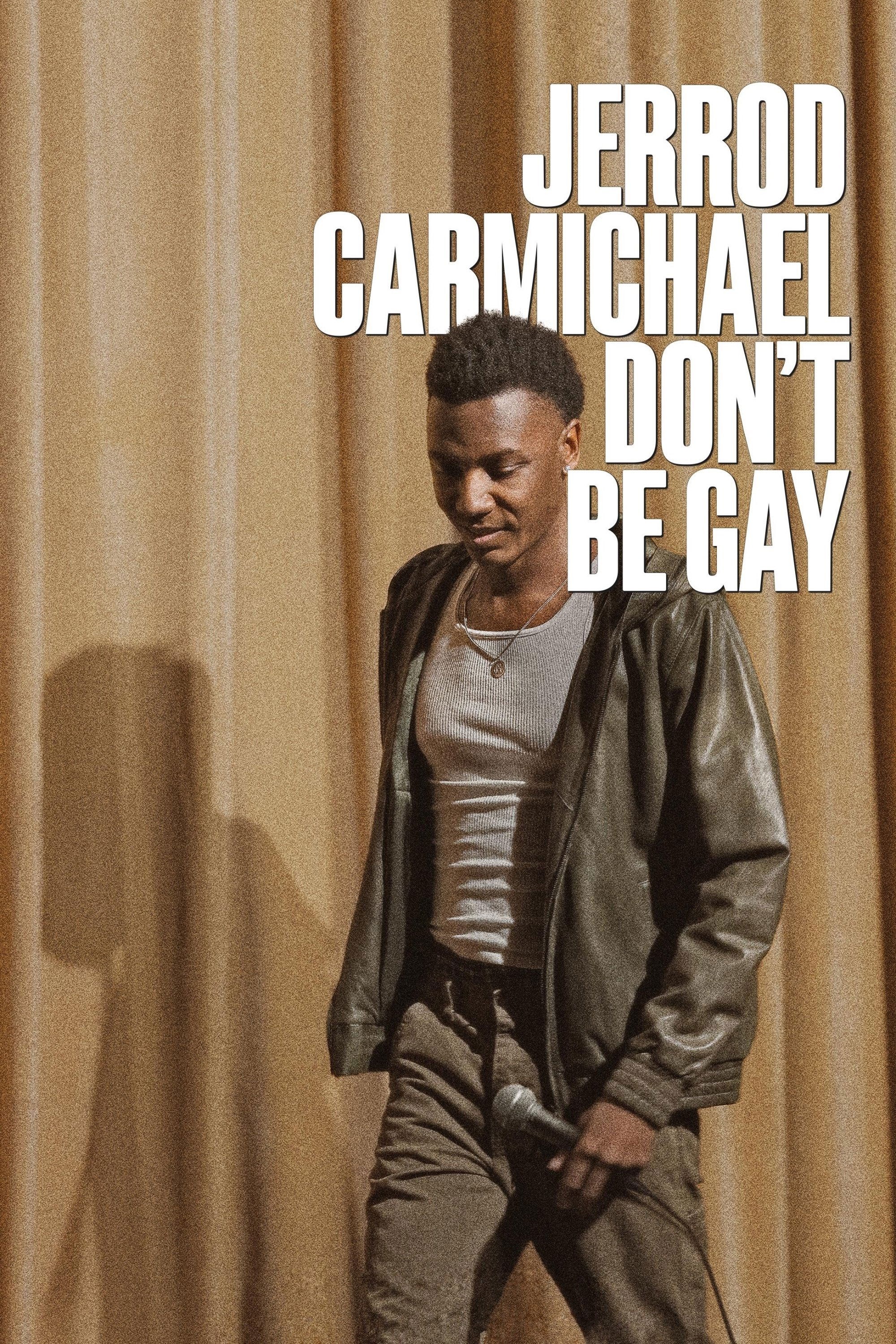 Poster de JERROD CARMICHAEL: DON’T BE GAY en inglés