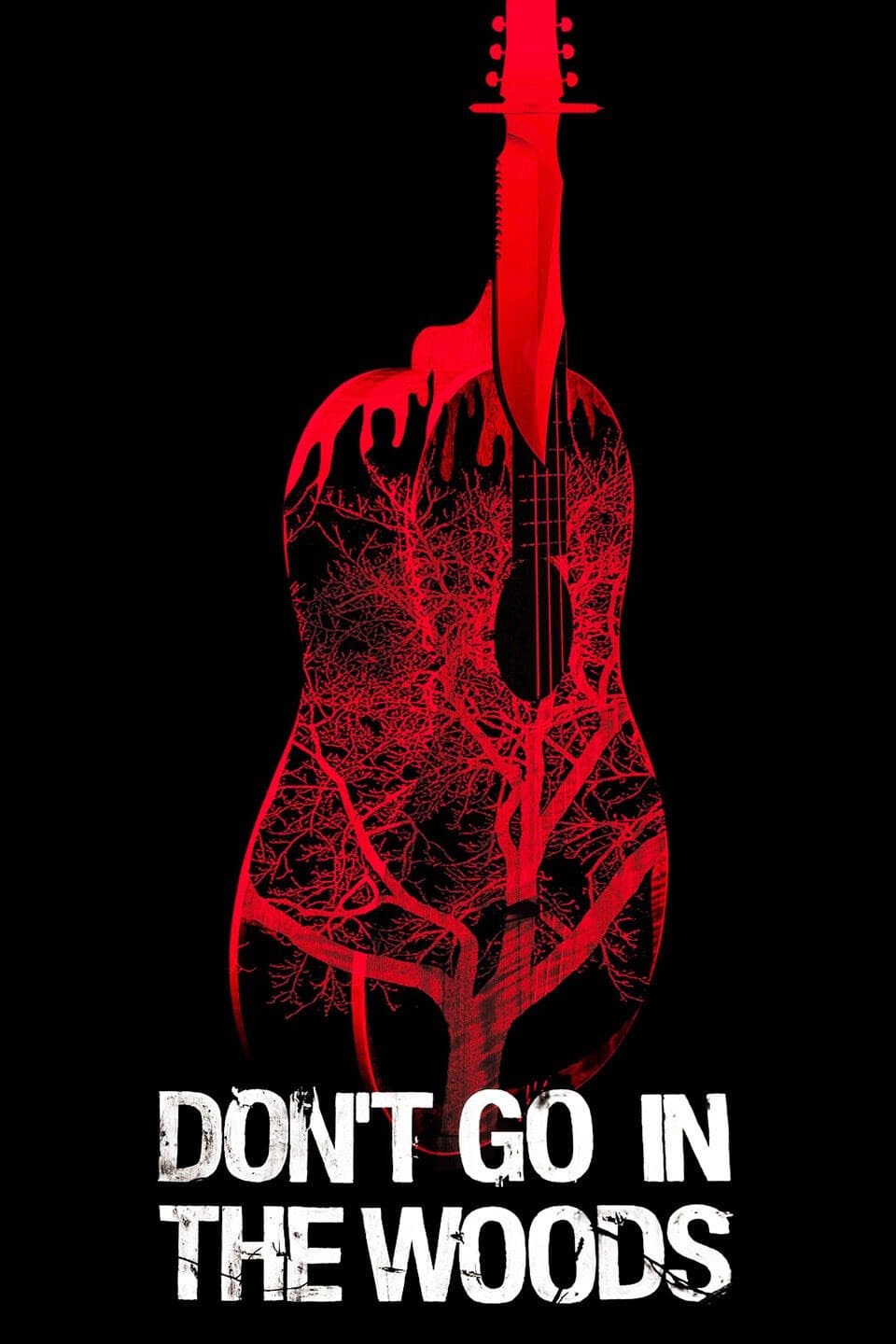 Poster de DON'T GO IN THE WOODS en inglés