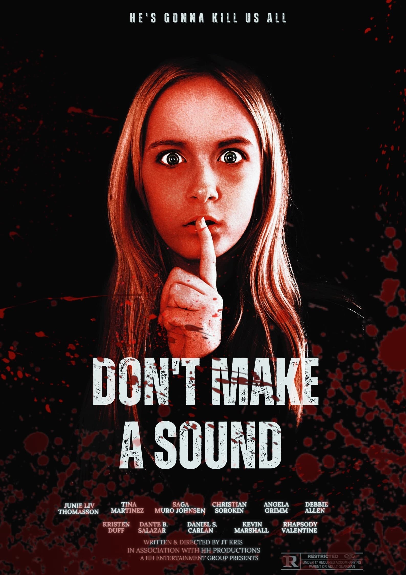 Poster de DON'T MAKE A SOUND en inglés