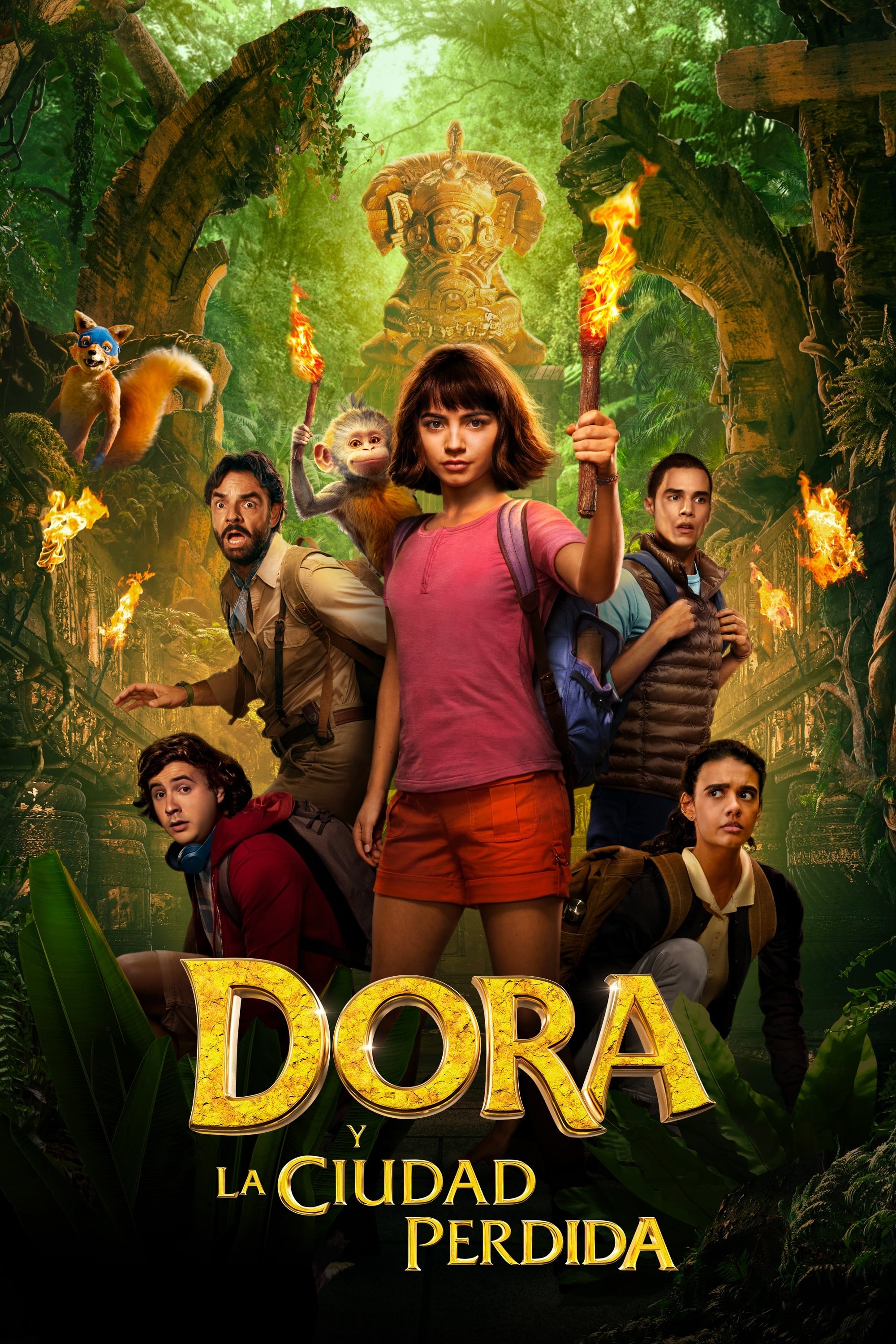 Poster de DORA Y LA CIUDAD PERDIDA en español