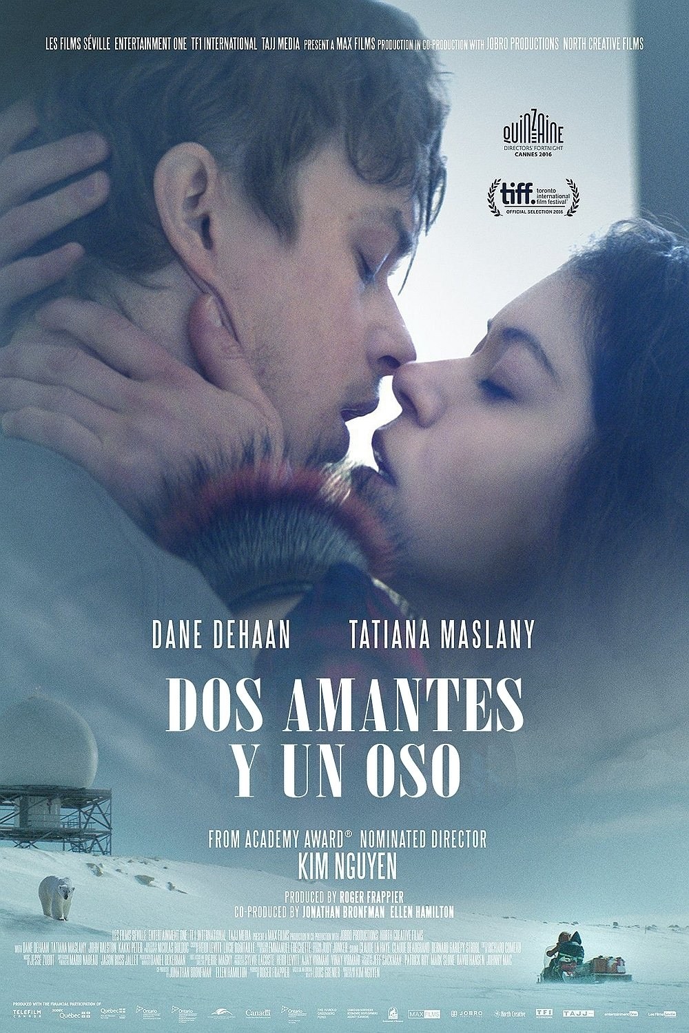 Poster de DOS AMANTES Y UN OSO en español