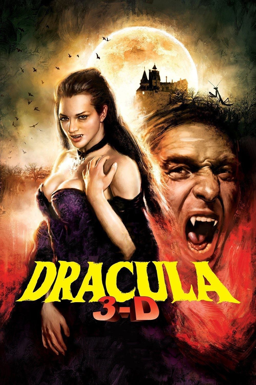 Poster de DRACULA 3D en inglés