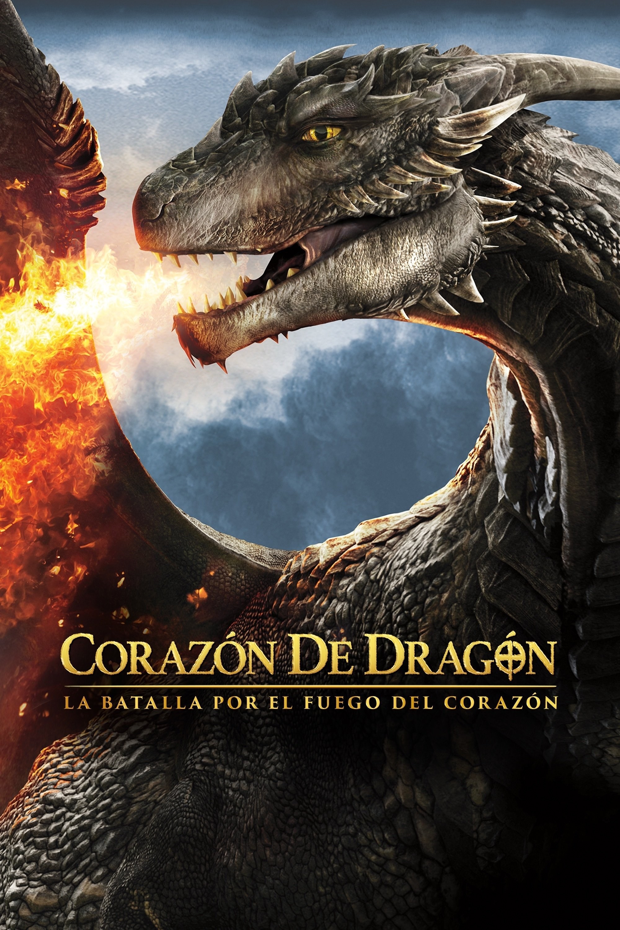 Poster de DRAGONHEART 4 CORAZÓN DE FUEGO en español