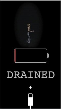 Drained