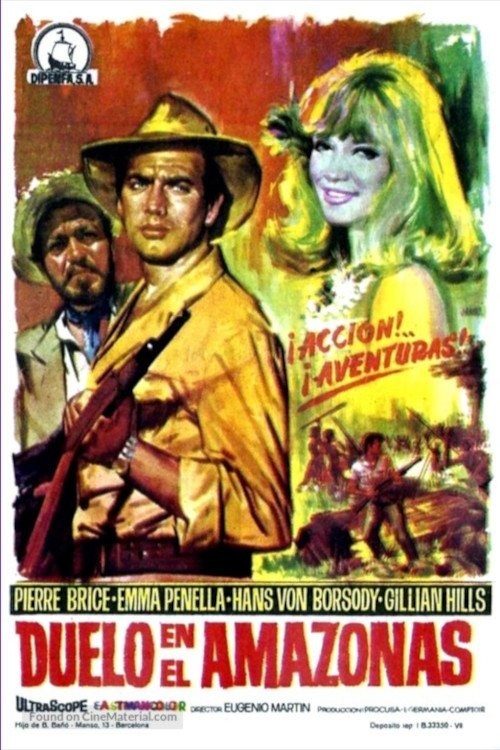 Poster de DUELO EN EL AMAZONAS en español