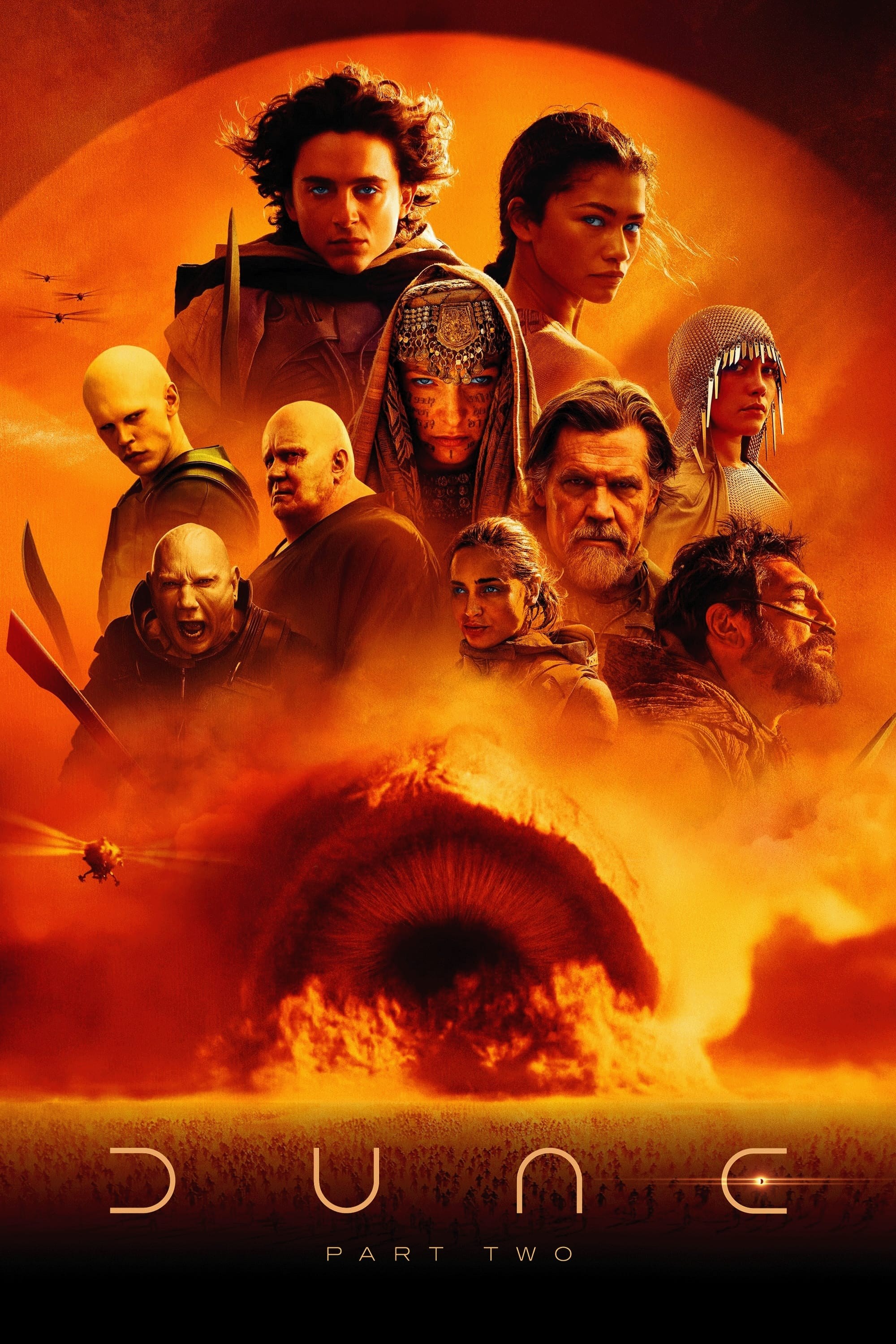 Poster de DUNE: PARTE DOS en inglés
