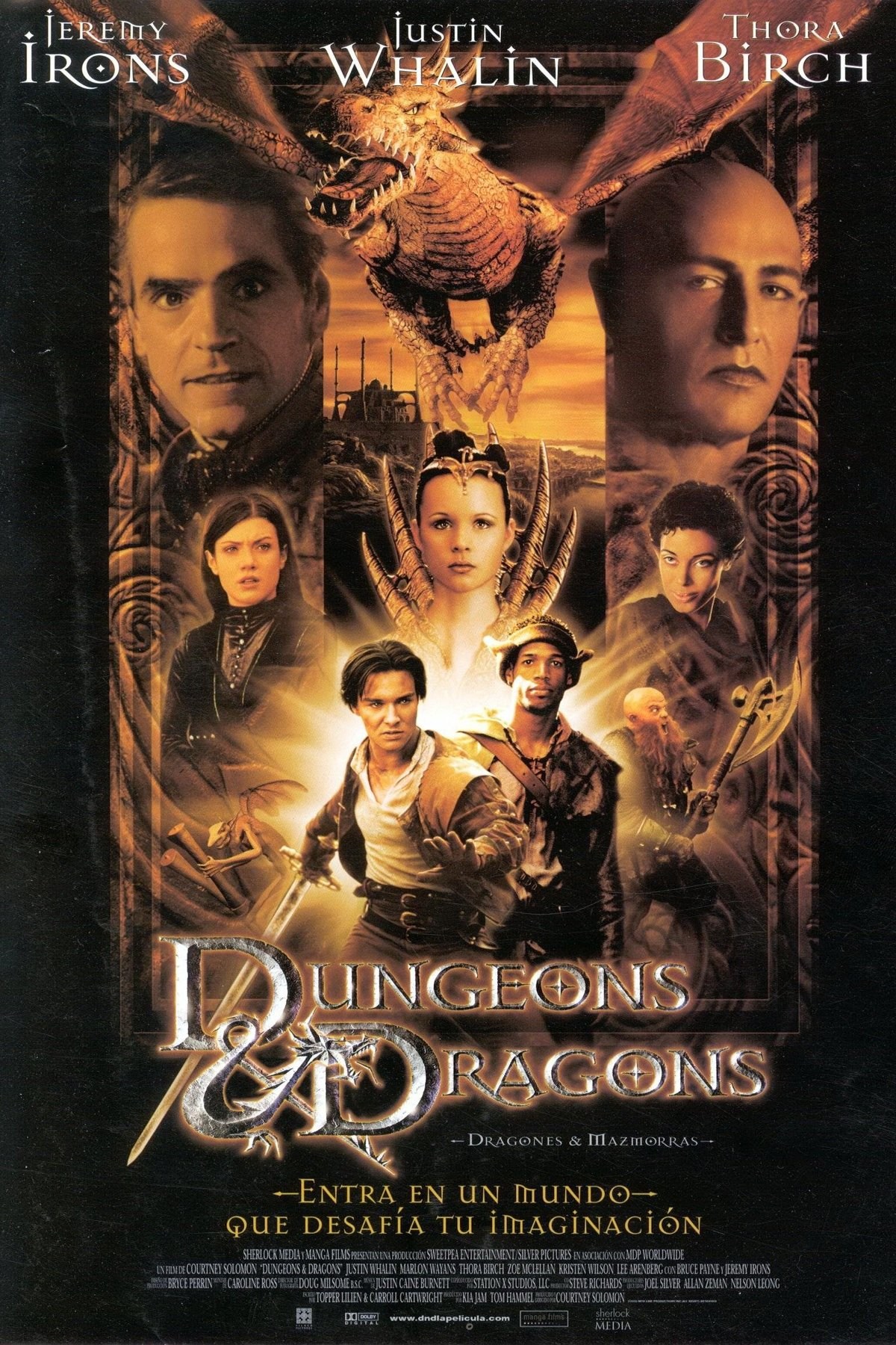 Poster de DUNGEONS & DRAGONS (DRAGONES Y MAZMORRAS) en español