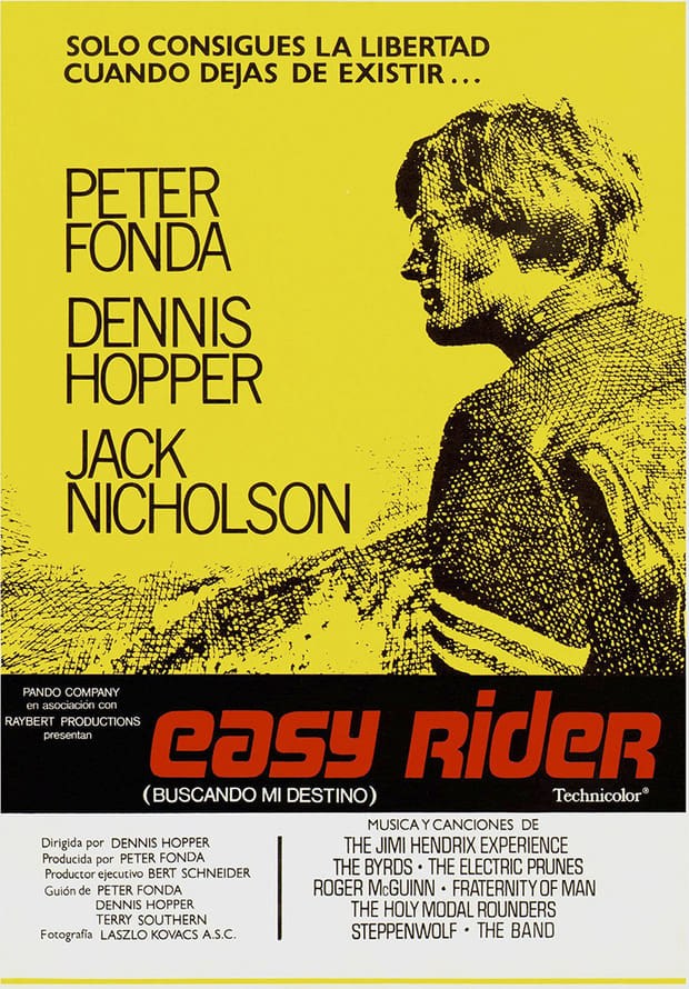 Poster de EASY RIDER (BUSCANDO MI DESTINO) en español