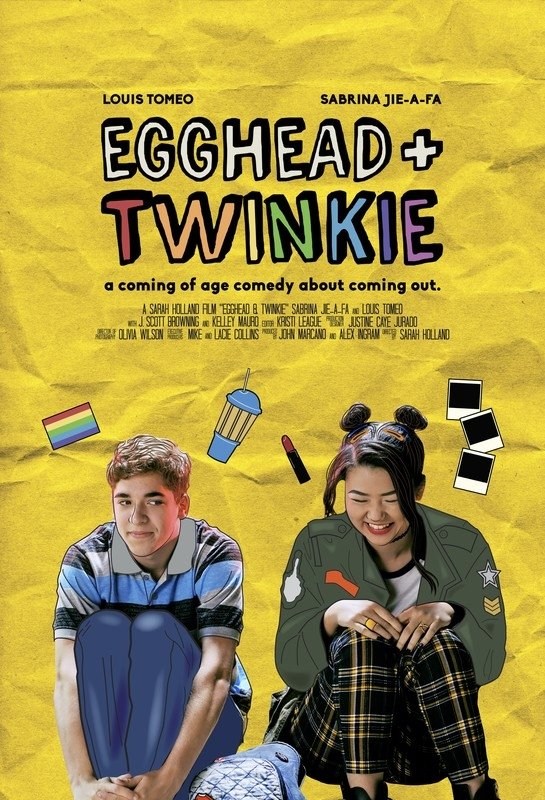 Poster de EGGHEAD & TWINKIE en inglés