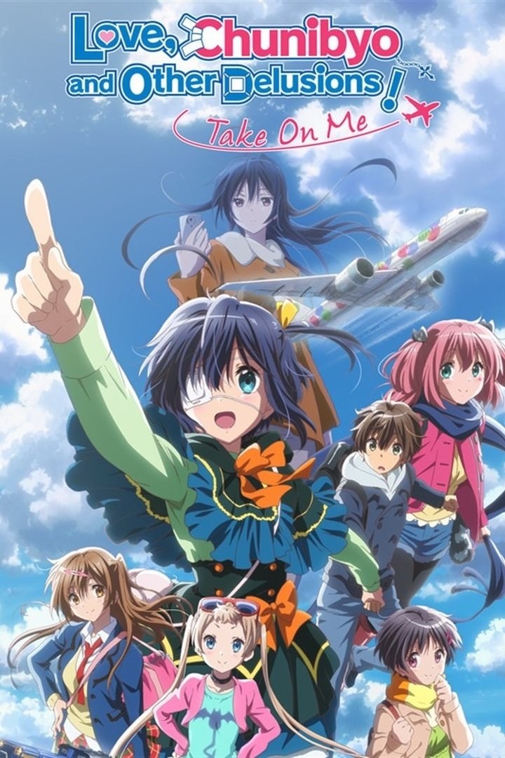 Poster de EIGA CHUUNIBYOU DEMO KOI GA SHITAI! TAKE ON ME en inglés