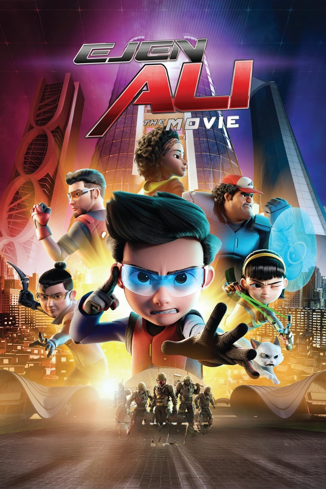 Poster de EJEN ALI THE MOVIE en inglés