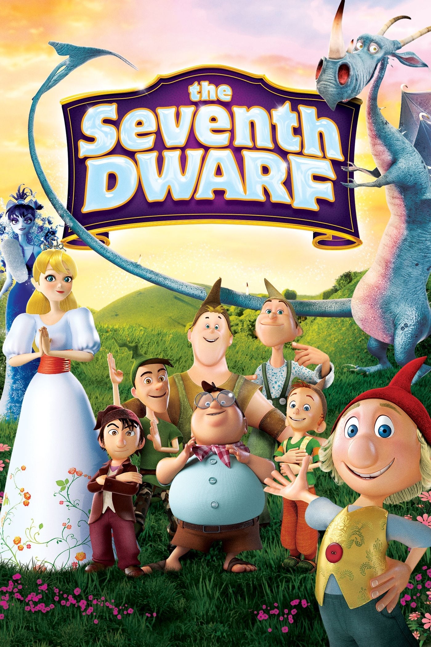 Poster de EL 7º ENANITO en inglés