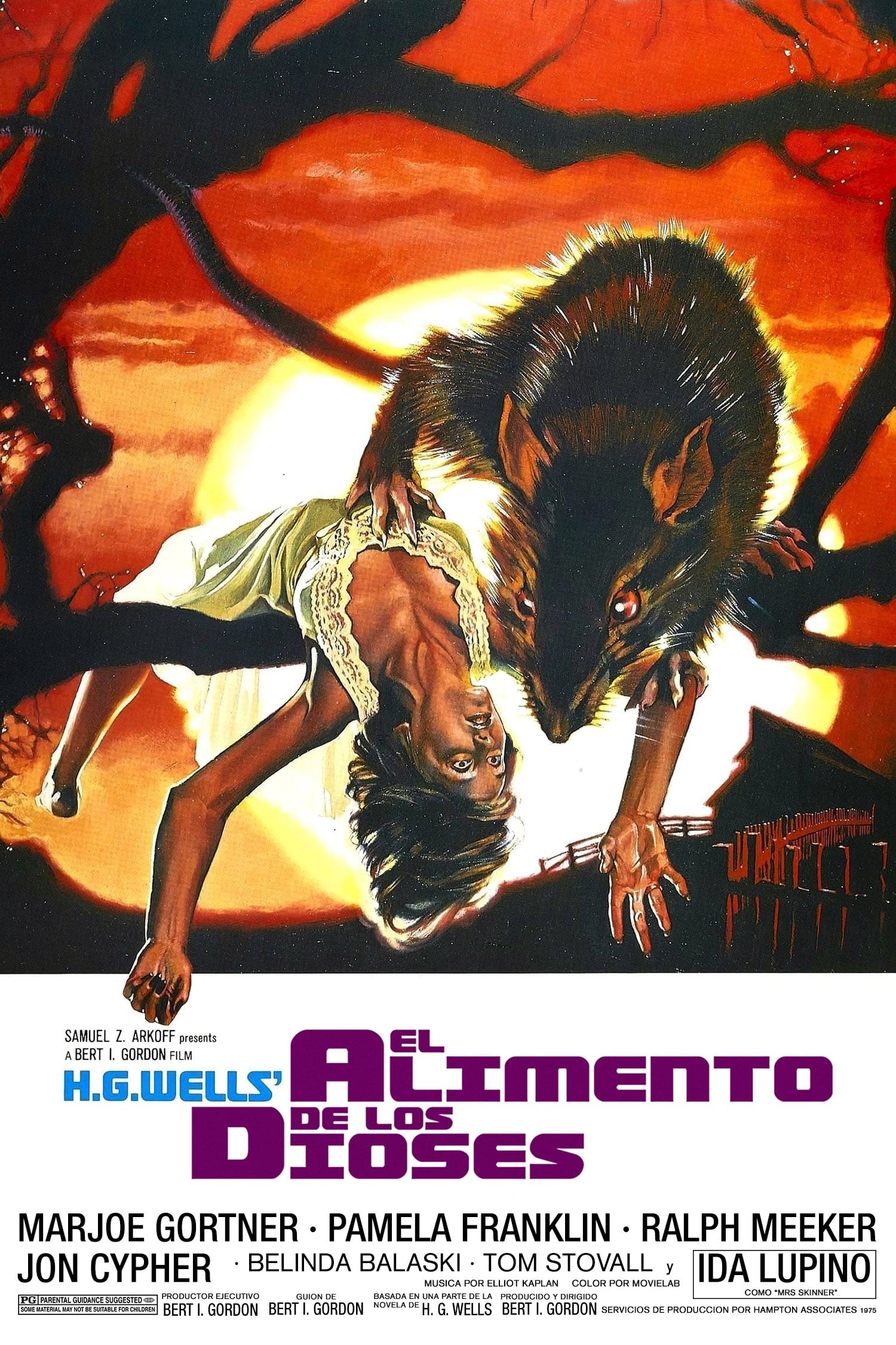 Poster de EL ALIMENTO DE LOS DIOSES en español
