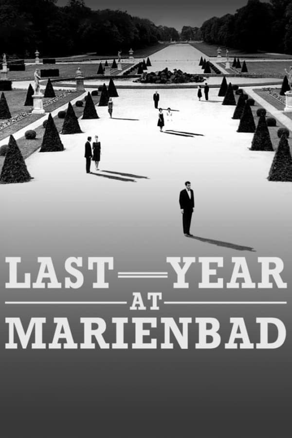 Poster de EL AÑO PASADO EN MARIENBAD en inglés