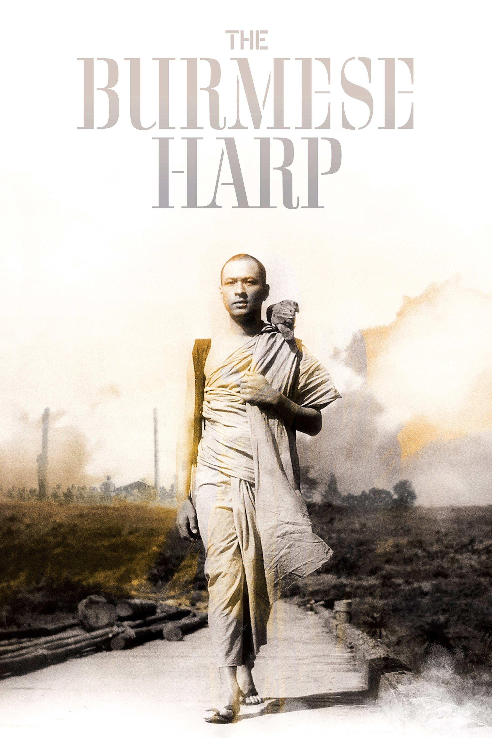 Poster de EL ARPA BIRMANA en inglés