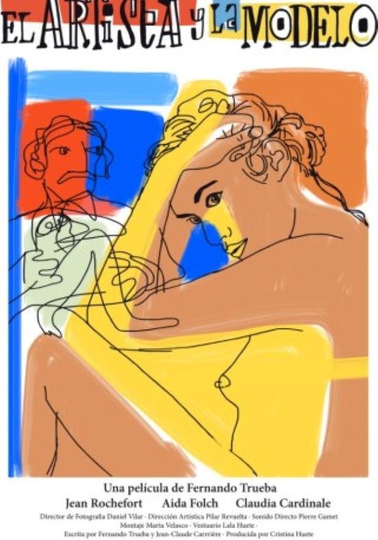 Poster de EL ARTISTA Y LA MODELO en español