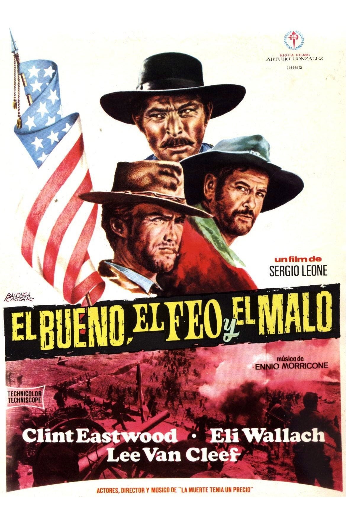 Poster de EL BUENO, EL FEO Y EL MALO en español