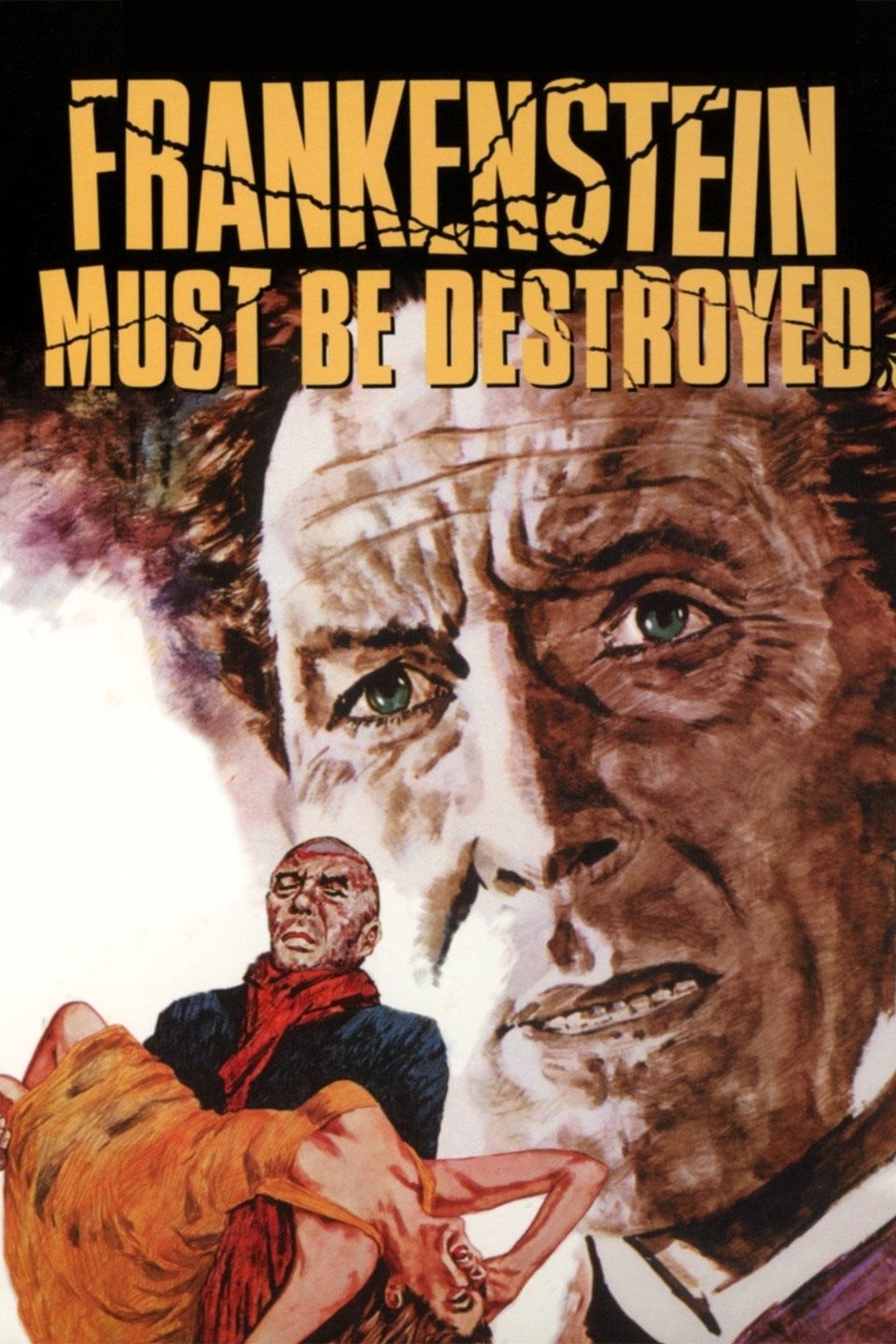 Poster de EL CEREBRO DE FRANKENSTEIN en inglés