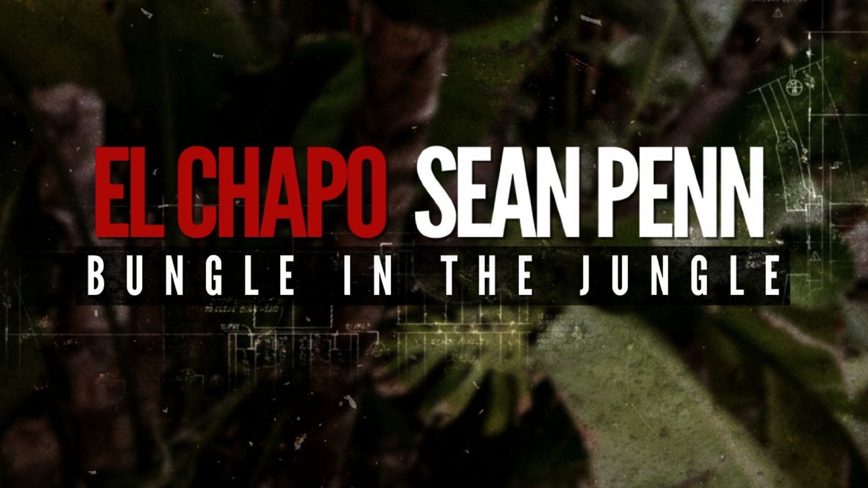 Foto de EL CHAPO & SEAN PENN: BUNGLE IN THE JUNGLE