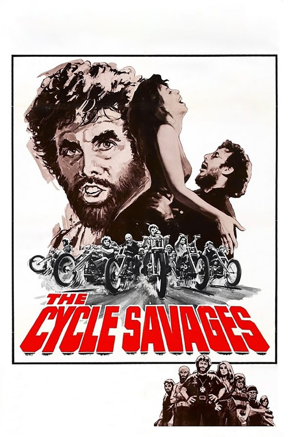 Poster de EL CÍRCULO SALVAJE en inglés