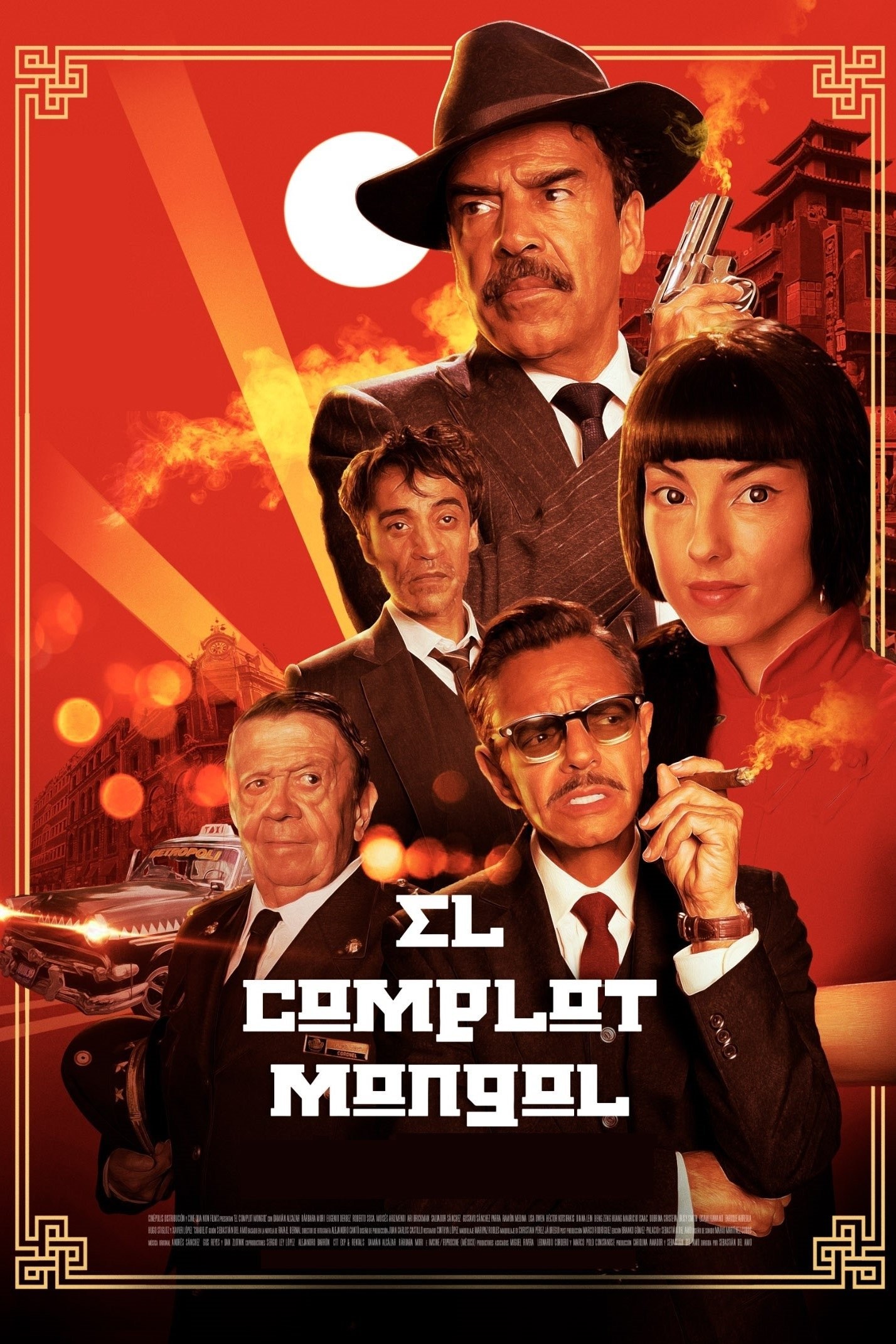 Poster de EL COMPLOT MONGOL en español