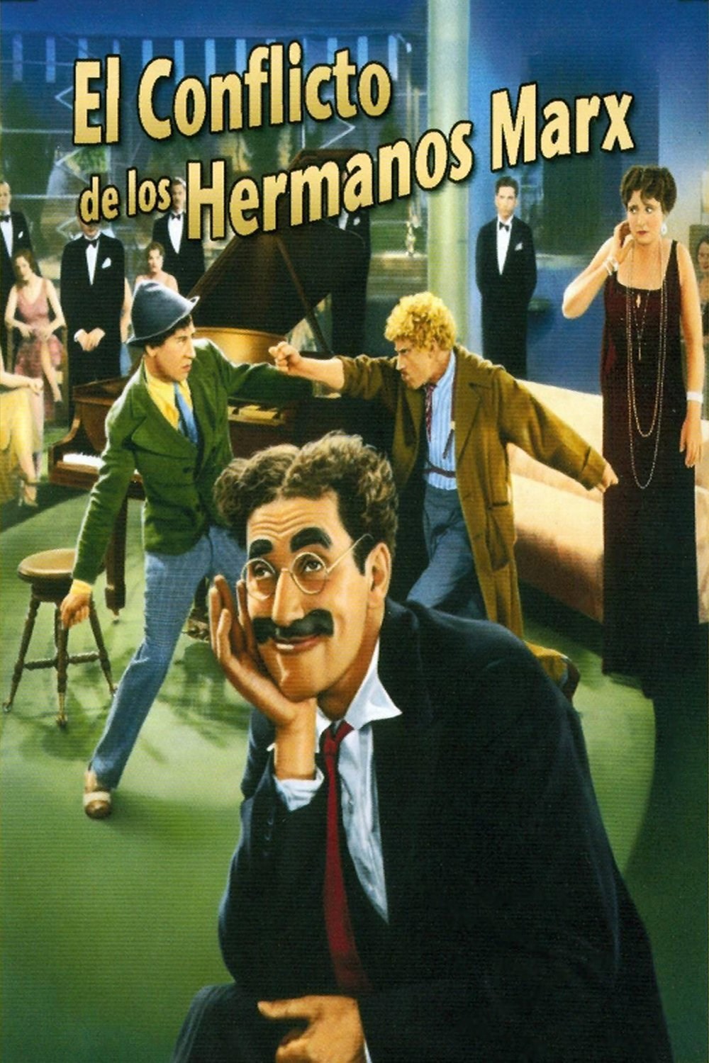 Poster de EL CONFLICTO DE LOS HERMANOS MARX en español