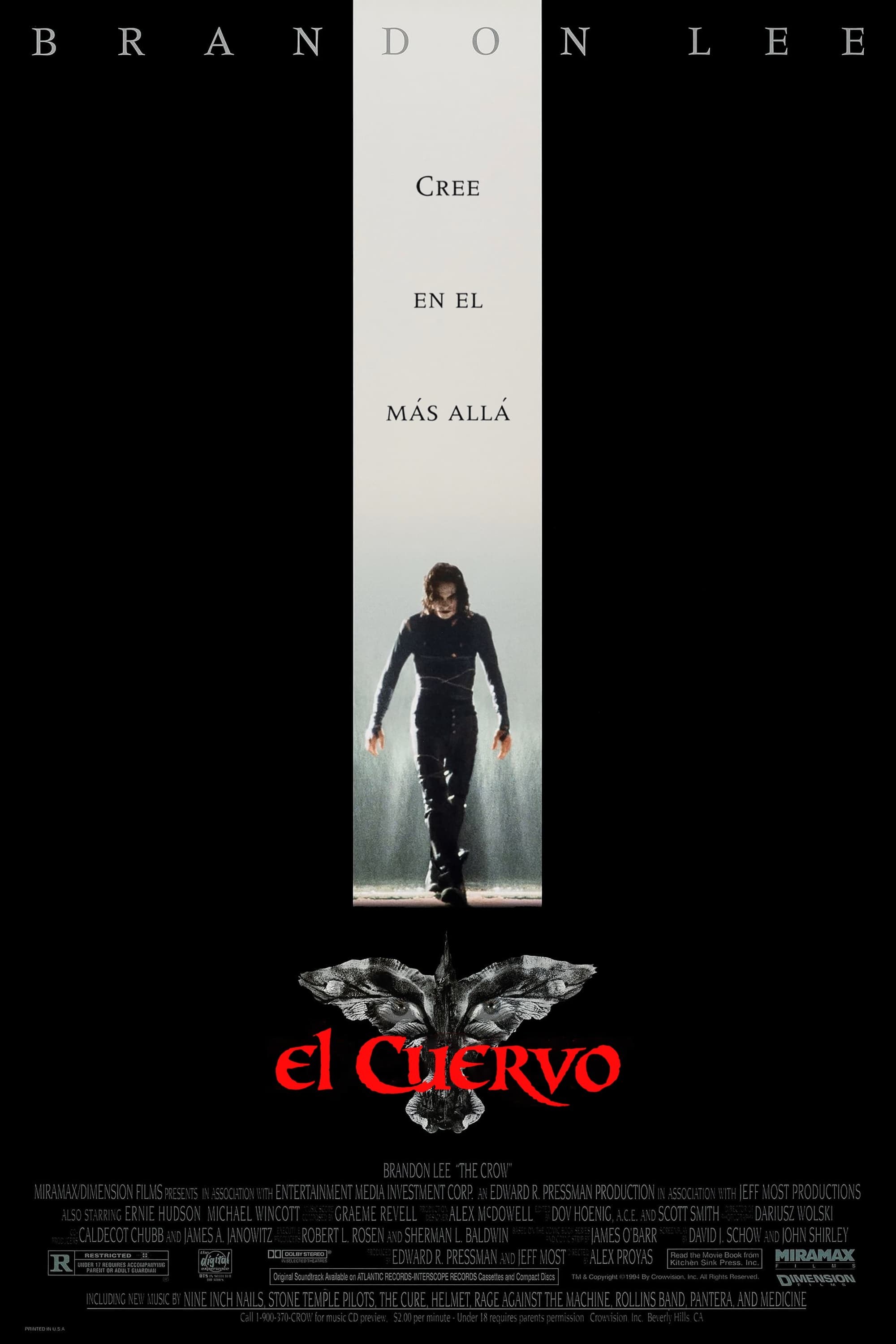 Poster de EL CUERVO en español