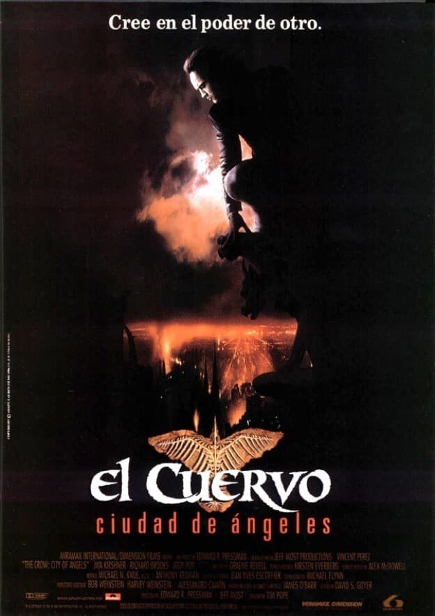 Poster de EL CUERVO: CIUDAD DE ÁNGELES en español