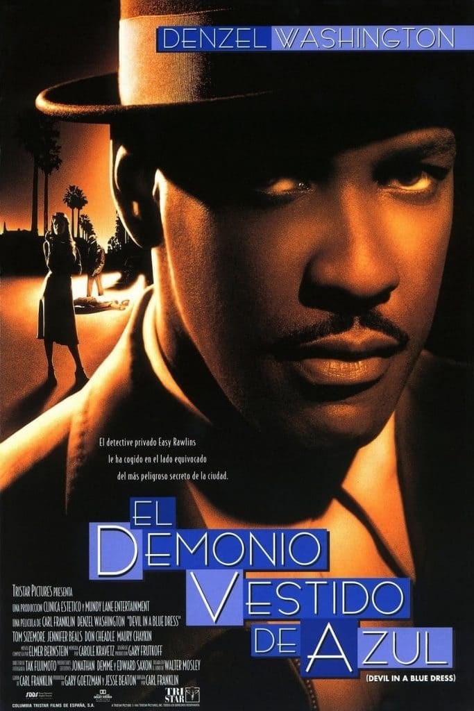 Poster de EL DEMONIO VESTIDO DE AZUL en español