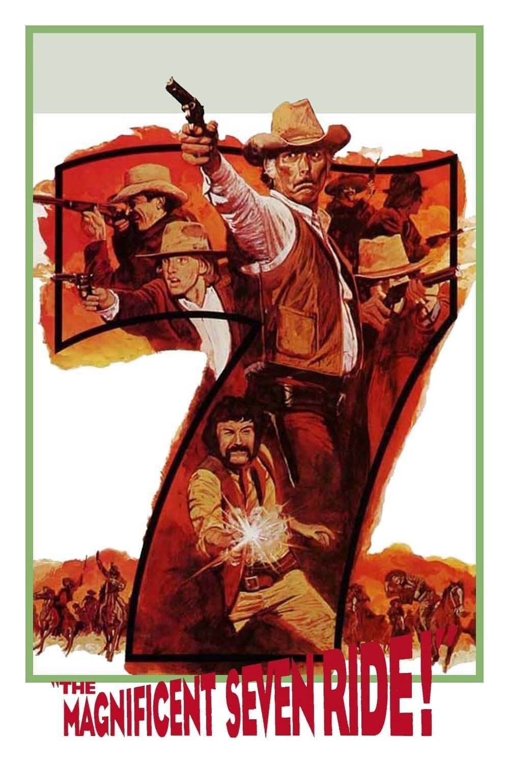 Poster de EL DESAFÍO DE LOS SIETE MAGNÍFICOS en inglés