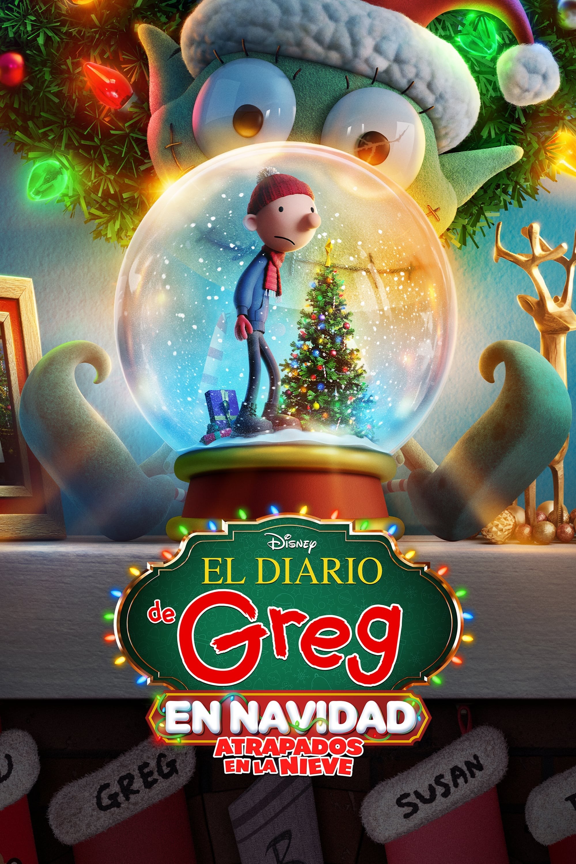Poster de EL DIARIO DE GREG EN NAVIDAD: ATRAPADOS EN LA NIEVE en español
