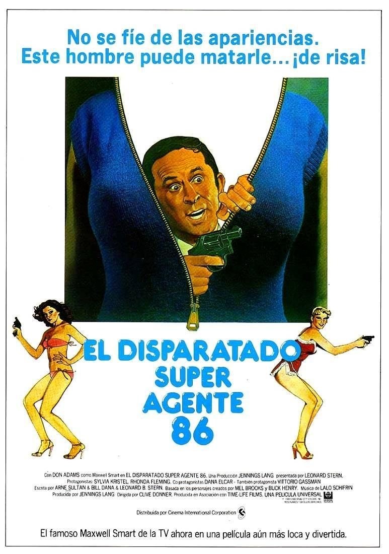 Poster de EL DISPARATADO AGENTE 86 en español