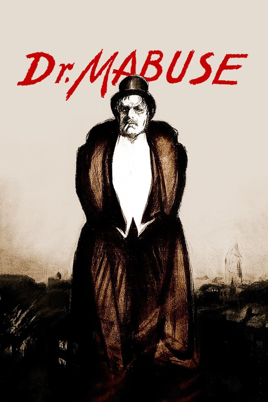 Poster de EL DOCTOR MABUSE en inglés