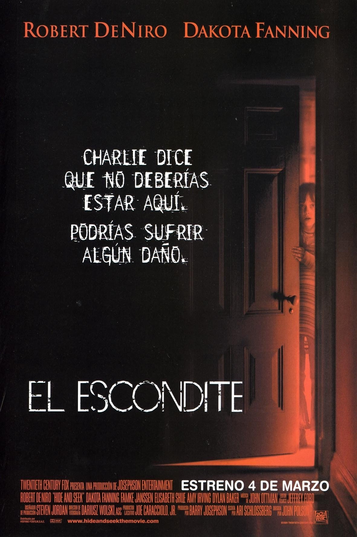 Poster de EL ESCONDITE en español