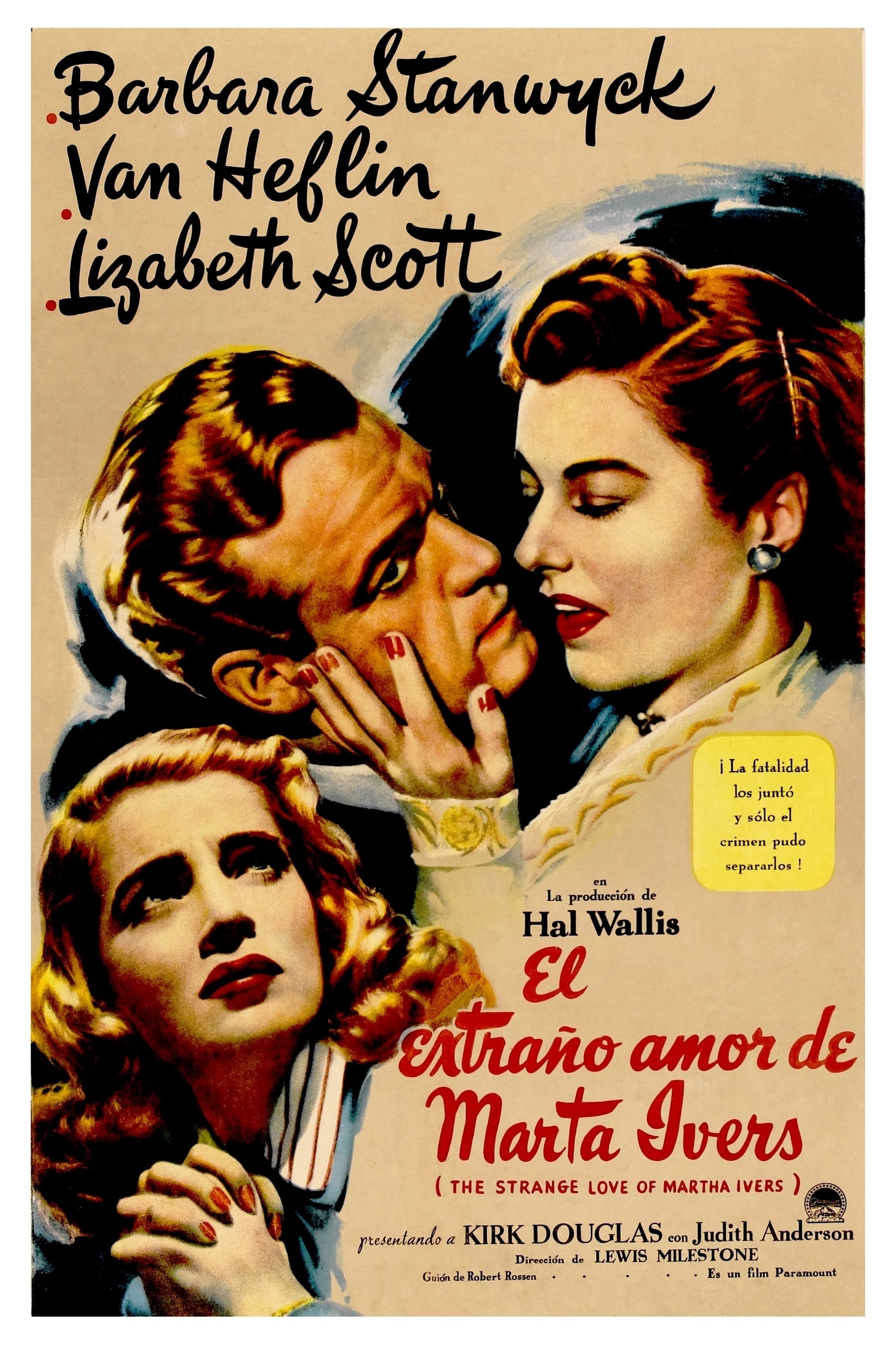 Poster de EL EXTRAÑO AMOR DE MARTHA IVERS en español