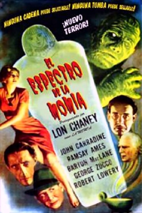 Poster de EL FANTASMA DE LA MOMIA en español