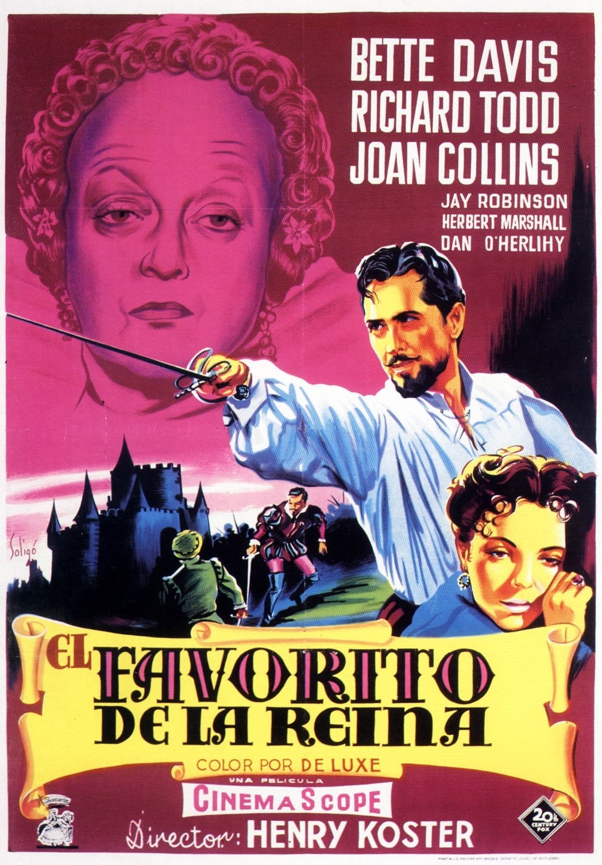 Poster de EL FAVORITO DE LA REINA en español