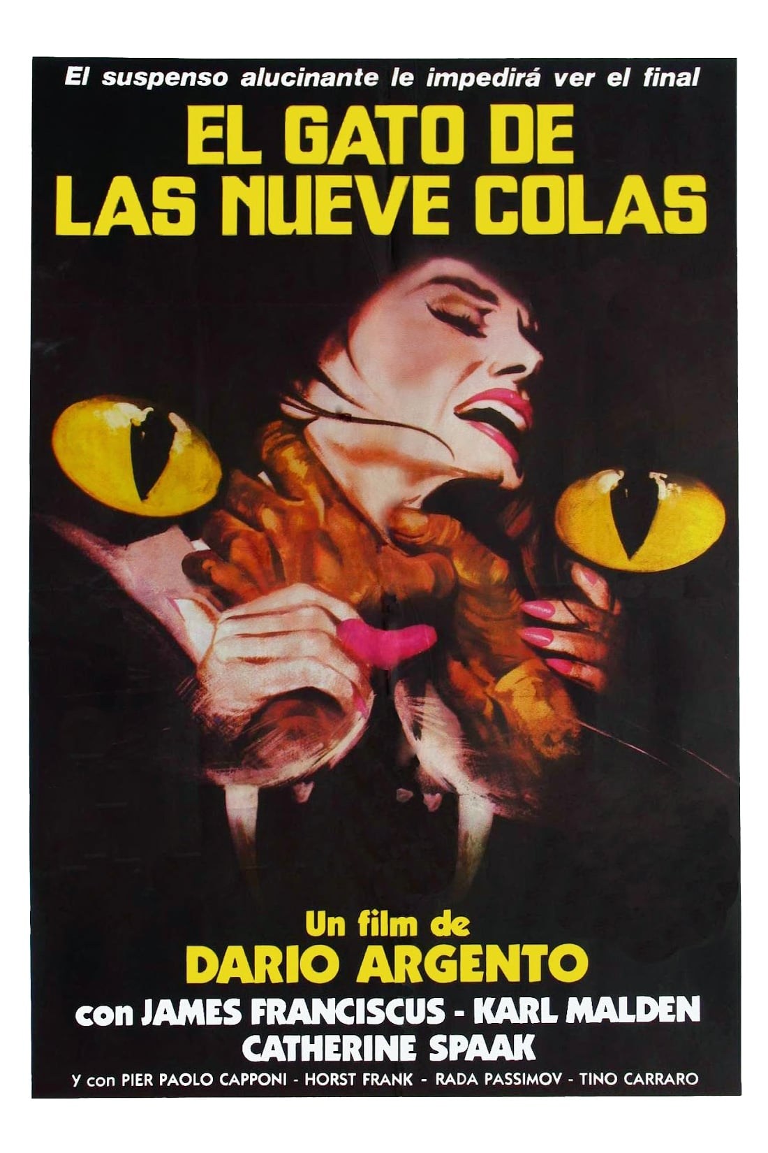 Poster de EL GATO DE 9 COLAS en español