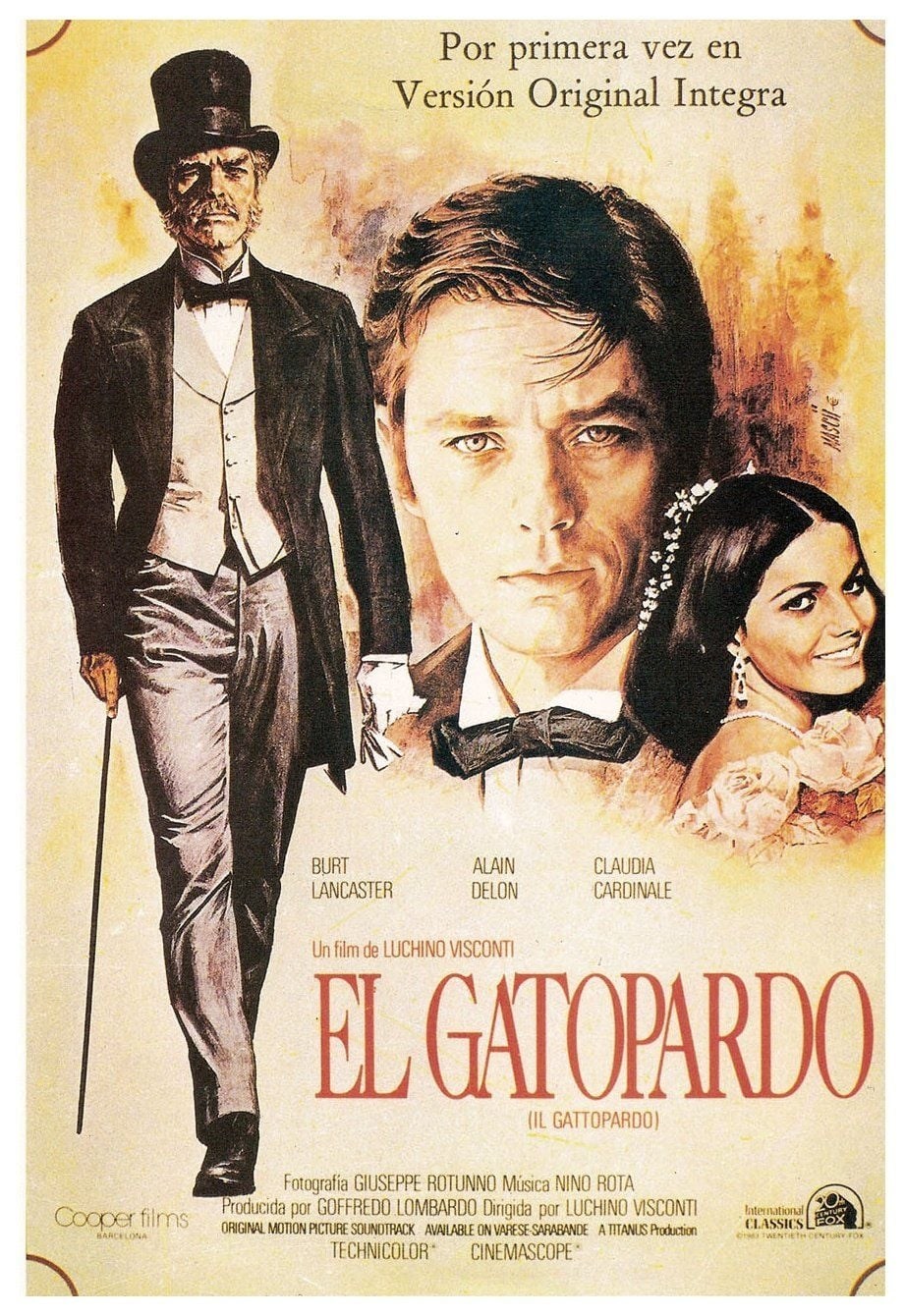 Poster de EL GATOPARDO en español